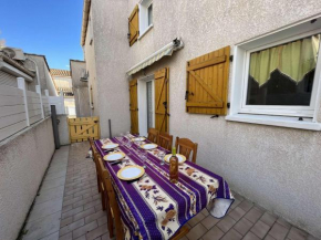 Maison de vacances climatisée avec terrasse, parking privé, proche plage et commerces - FR-1-387-190